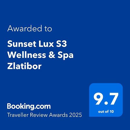 Sunset Lux S3 Wellness & Spa 兹拉蒂博尔 外观 照片